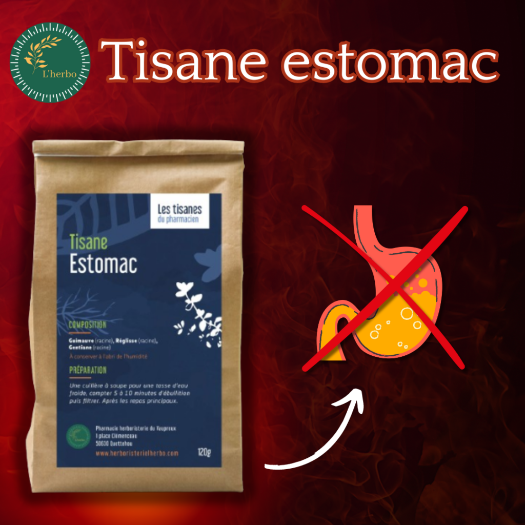 tisane estomac l'herbo